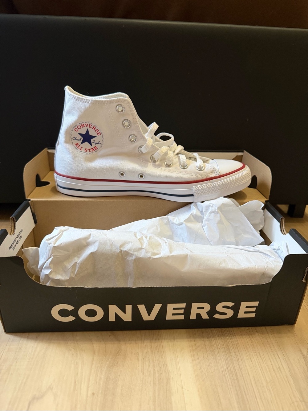 Converse White High Top Sneakers All Star